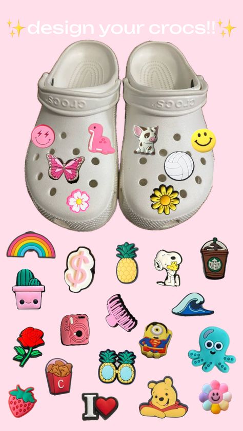 REMIX CROCS !! #crocs #style #outfitinspo #smileyface #shoes #customize #cute #shoeinspo #preppy #preppyshoes #slay #jibbitz #remix #remixchallenge Preppy Crocs, Crocs Jibbitz, Preppy Shoes, Shoe Inspo, 10th Birthday, Shoe Charms, Preppy Outfits, Your Aesthetic, Shoe Bag