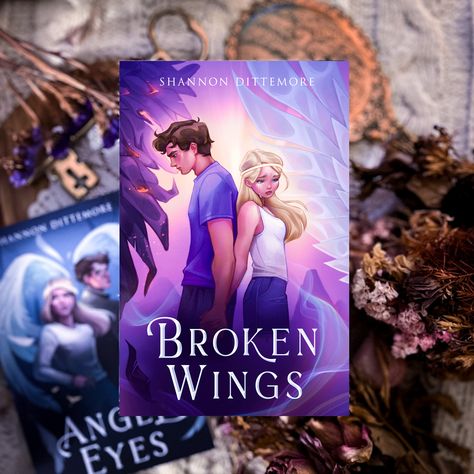 Can you fly with broken wings? I am excited to be a part of the cover reveal of Book 2 in the Angel Eyes trilogy by Shannon Dittemore @shanditty! If you loved her duology Winter, White & Wicked as much as I did, then you are sure to love her debut series! To celebrate the 10-year anniversary, Shannon is re-releasing the books with all new covers! The first book is already out, and Book 2 will be available on Valentine's Day, February 14, with another beauitulf cover illustrated by @beaniree... Wings Book, Fiction Books Worth Reading, Book Reading Journal, Clean Book, Bookstagram Inspiration, Broken Wings, Recommended Books To Read, Book Recs, Inspirational Books To Read