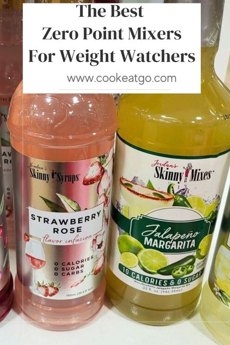 Looking for low point cocktails while on Weight Watchers? These zero point mixers are perfect for making drinks with your favorite alcohol.  Whipe alcohol has points, and there are ways to reduce the Weight Watchers points in your cocktail.  So enjoy your favorite drinks without sacrificing flavor or your wellness goals. Cheers to enjoying every sip while staying on track! Pin this to your Weight Watchers Pinterest board for later. Weight Watchers Alcoholic Drinks, Low Points Weight Watchers, Zero Calories, How To Make Drinks, Slushies, Low Calorie, Mocktails, Weight Watchers, Favorite Drinks