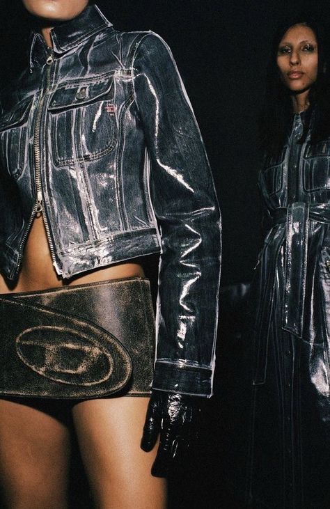 Diesel Fashion, Diesel Brand, Fashion Mood Board, Futuristic Fashion, Foto Ideas Instagram, Mode Inspo, Grunge Fashion, Fashion Killa, Leather Jackets