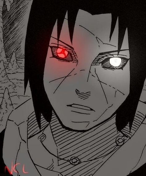 Naruto Profile, Perfect Profile Picture, Naruto Pfp, Naruto Cool, Itachi Mangekyou Sharingan, Manga Eyes, Naruto Sketch Drawing, Naruto Shippudden, Itachi Uchiha Art