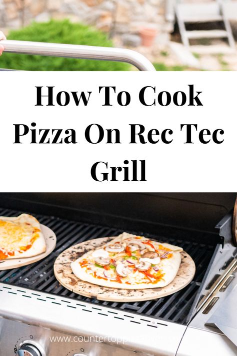 Rec Tec Grills Recipes, Trager Grill, Kamado Joe Recipes, How To Cook Pizza, Grilled Pizza Recipes, Grill Pizza, Kamado Grills, Pellet Smoker, Joe Recipe