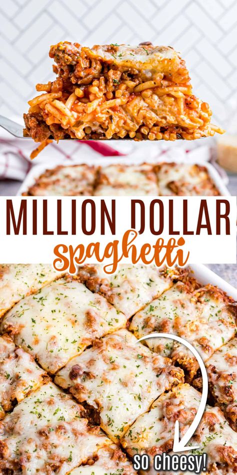 Easy Meals To Make For A Crowd, Easy Dinner Recipes To Feed A Crowd, Meal Ideas For A Crowd Dinners, Lunch Meals For A Crowd, Million Dollar Spaghetti For A Crowd, Easy Dinner To Take To Someone, Good For A Crowd Dinners, Italian Meals For A Crowd, Lunch For A Crowd Ideas