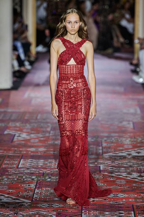 Zuhair Murad Haute Couture, 2019 Couture, Miroslava Duma, Cocktail Outfit, Red Gown, Haute Couture Dresses, Victoria Dress, Zuhair Murad, Alessandra Ambrosio