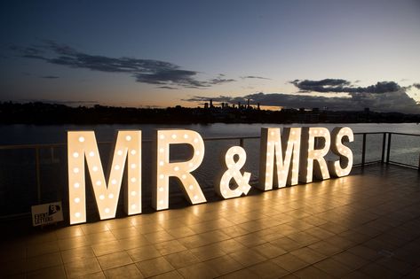 1.2m tall Light up MR&MRS Letters available for hire Light Up Mr And Mrs Sign, Mr And Mrs Sign, Mr Mrs Sign, Light Up Letters, Sign Lighting, Mr And Mrs, Mr Mrs, Wedding Signs, Light Up