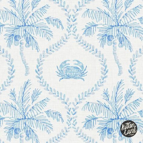 All posts • Instagram Coastal Illustration, Ocean Patterns, Beach House Wallpaper, Summer Graphics, Nursery Nature, Beach Inspiration, Summer Wallpapers, Woodland Watercolor, Fabric Styles