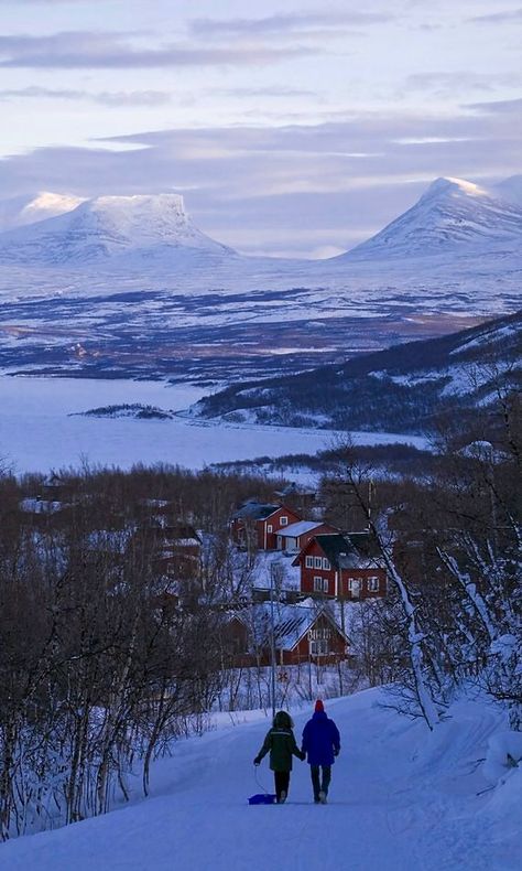 Lapland Sweden, Kiruna Sweden, Couple Walking, Couples Walking, Scandinavian Countries, Nordic Countries, Pop Art Posters, World Pictures, Art Posters