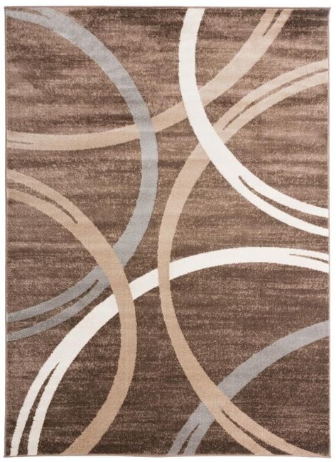 World Rug Gallery Princeton 8 x 10 Brown Indoor Abstract Mid-Century Modern Area Rug in the Rugs department at Lowes.com Circles Design, Cream Area Rug, Rug Gallery, Area Rug Runners, Floral Area Rugs, Persian Area Rugs, Circle Pattern, Circle Design, Brown Area Rugs