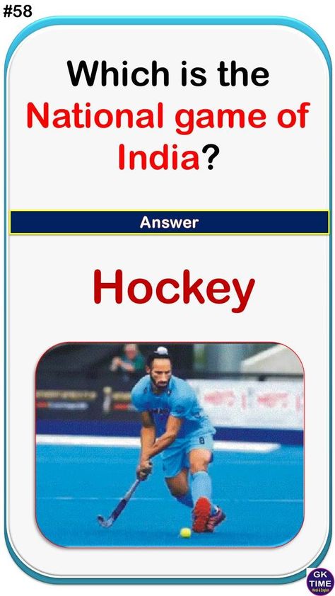 National Game Of India, Gk Knowledge In English, Gk In English, Kids Learning Activities Preschool, Learning Activities Preschool, General Knowledge Quiz Questions, India Gk, Spy Stuff, English Quiz