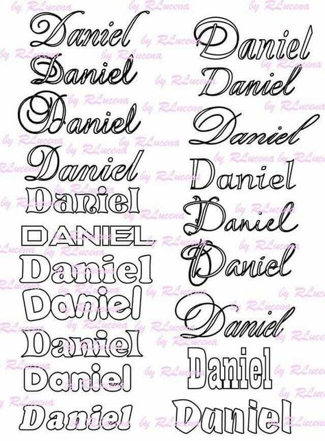 Fonts for tattoos #fontsfortattoos tattoo #tattoo tattoos #tattoos fonts #fonts font #font 6.1 Daniel Tattoo Name Ideas, Daniel Name Tattoo, Tattoo Nombres, Boyfriend Name Tattoos, Daniel Tattoo, Tattoo Name Fonts, Handwriting Tattoos, Inner Arm Tattoos, Tattoo For Boyfriend