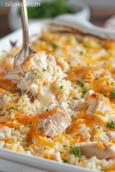 Savor The Delight With Angel Chicken Rice - A Heavenly Dish - Skod Heavenly Rice Recipe, Angel Chicken Rice Casserole, Angel Chicken Rice, Chicken Rice Recipe, Angel Chicken, Chicken Rice Recipes, Chicken Rice Casserole, Cheesy Casserole, Easy Family Dinners