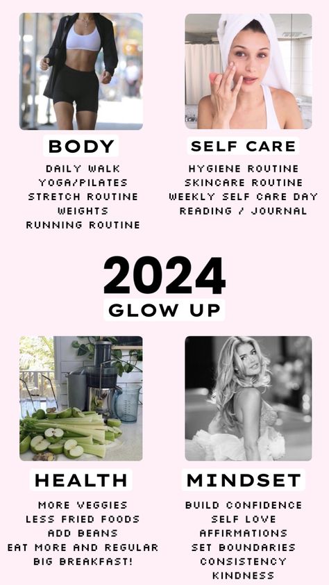 Glowup Checklist, Stretch Routine, Running Routine, Self Care Bullet Journal, Natural Health Care, Hygiene Routine, Vision Board Manifestation, Cold Home Remedies, My Year