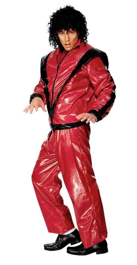 Dress like #MichaelJackson for your #Thriller #HenParty with The Cheerleading Company available nationwide www.cheerleadingcompany.co.uk Michael Jackson Thriller Costume, Thriller Costume, Michael Jackson Thriller Jacket, 80s Outfits Men, Thriller Michael Jackson, Michael Jackson Costume, 1980s Fancy Dress, 1980s Costume, Mens Fancy Dress