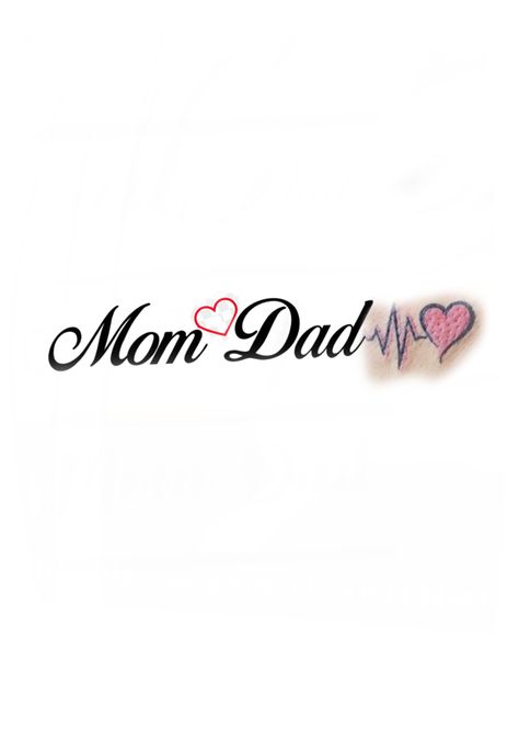 Mom Dad Tattoo Designs For Female, Mom Dad Tattoo, Best Photography Logo, Tattoos For Dad Memorial, Tattoos 2023, Single Rose Tattoos, Mom Dad Tattoo Designs, Black And White Wallpaper Iphone, Couple Dps