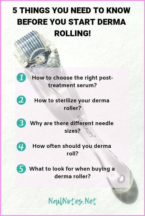 Derma Roller Before And After, Nail Notes, Derma Rolling, Skin Roller, Micro Needling, Micro Needle, Derma Roller, Anti Aging Skin, Diy Skin Care