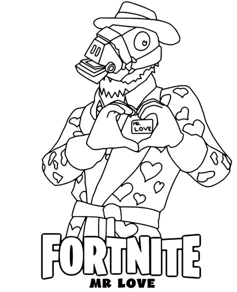 A big Fortnite character coloring sheet Fortnight Drawings, Fortnite Coloring Pages, Fortnite Character, Raven Color, Thanksgiving Cartoon, Skull Coloring Pages, Boy Coloring, Valentine Coloring Pages, Love Coloring Pages