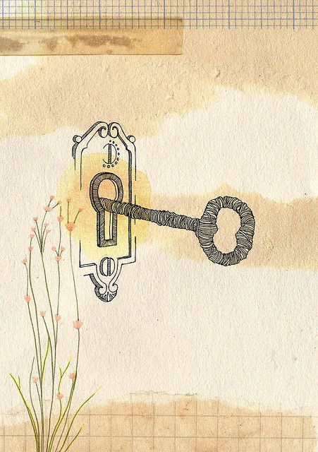 . Lock Illustration, Kate Wilson, Key And Lock, Music Festival Poster, Gcse Art, Whimsical Illustration, Festival Posters, Drawing Lessons, Henna Tattoo