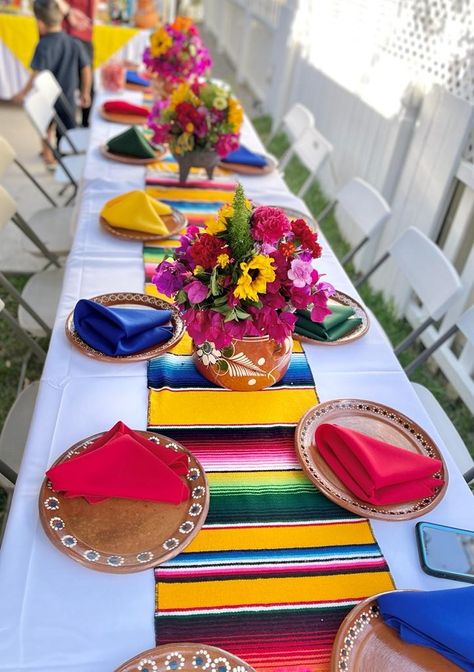 Mexican Fiesta Background, Fiesta Theme Table Setting, Mexican Fiesta Party Table Decor, Fiesta Mexicana Table Decor, Mexico Centerpieces, Mexican Theme Centerpieces Ideas For Men, Mexican Theme Party Decorations Wedding Table Decor, Table Decorations Mexican Theme, Fiesta Theme 50th Birthday Party