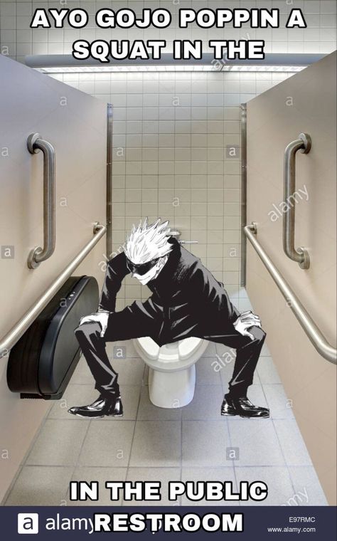 Jjk Funny, Go Jo, Jujitsu Kaisen, Anime Meme, Gojo Satoru, Anime Pics, Funny Anime Pics, Anime Stuff, Jujutsu Kaisen