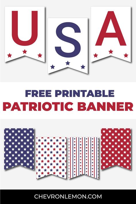 Looking for some DIY patriotic decorations? Download this USA printable banner and print it at home. Decorate your home with this festive patriotic banner. #patrioticbannersdiy #freeprintablepatrioticbanner #usabannerprintable #usabannerdiy Patriotic Banners Diy, Welcome Banner Printable, Patriotic Classroom Theme, Flower Papercraft, Patriotic Classroom, Fourth Of July Banner, Coaching Youth Sports, Photo Booth Printables, Usa School