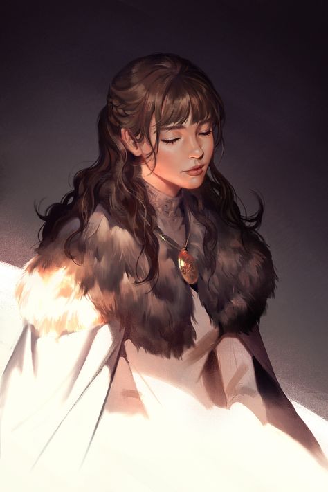 ArtStation - Fur coat, Sora Kim Hooded Female Character, Female Character Inspiration Art, Female Fighter Character Design, Female Character Concept Art, Character Design Inspiration Female, Royalty Character Design, Crowe Altius, Character Art Female Brunette, Dnd Character Design Female