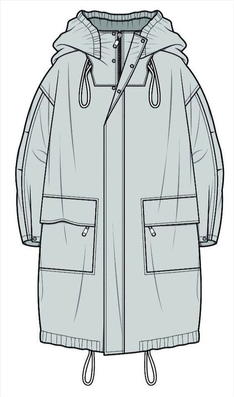 Technical Drawing Fashion, Fashion Technical Drawing, Fashion Design Template, Clothing Sketches, Drawing Fashion, Flat Sketches, Fashion Drawing Dresses, Fashion Sketchbook, Fashion Illustration Sketches