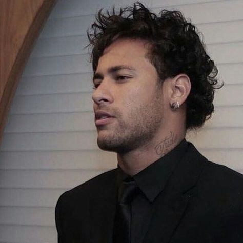 Neymar Jr, Neymar, Curly Hair, Hair, Black