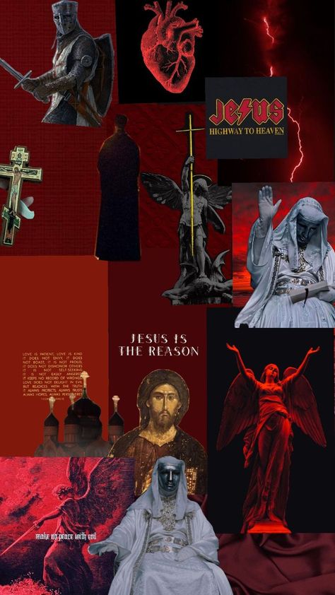 Dark red Orthodox Christian Wallpaper🔴☦️🛡🗡🗿 #OrthodoxchristianSoldier #Christianity Orthodox Christian Wallpaper, Orthodox Wallpaper, Wrong Love, Christian Soldiers, Orthodox Christianity, Love Is Patient, Dark Red, Jesus, Red