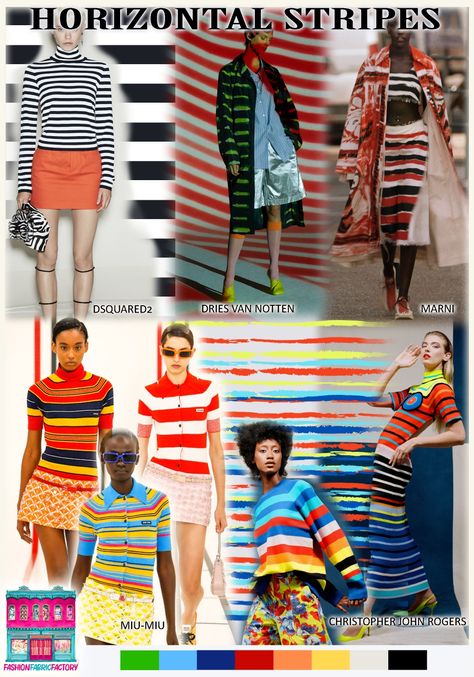 Horizontal stripes the colour combinations are endless and give a fresh look. Cosy multi colour knitwear to black and white classic. This trend will continue to be revived season after season. #sustainablefabric #dressfabriconline #silkfabric #fatquarterbundles #wheretpbuyfabric #fabriconline #printondemand #facemaskfabric #interiordesign #printedcottonfabric #digitalprintedfabric #dressfabriccompany #fabricbythemetre #printedviscosefabric #fabriconlineshop #sewingfabric Colour Trends, Black And White Stripes, Horizontal Stripes, Colour Combinations, Art Textile, Fresh Look, Viscose Fabric, Winter Colors, Sustainable Fabrics