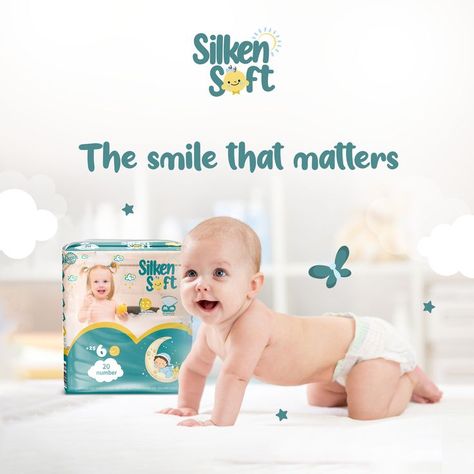 Baby Social Media Design, Diaper Ads Design, Standing Banner Design, Baby Medicine, Baby Ads, Email Marketing Design Inspiration, Medical Posters, Ads Creative Advertising Ideas, Creative Advertising Design