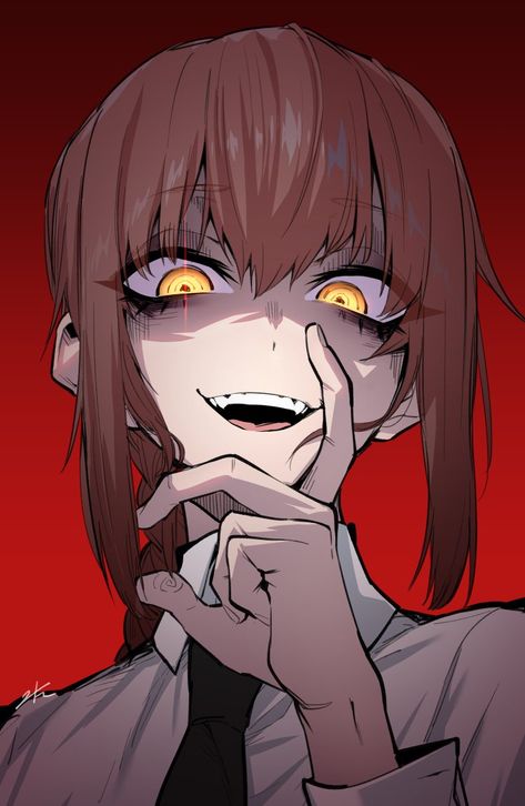 J.K. on Twitter: "Chainsaw Man Girls… " Yandere Face, Gasai Yuno, Yandere Girl, Scary Faces, Art Anime, Drawing Poses, Girl Drawing, Art Reference Poses, Face Drawing