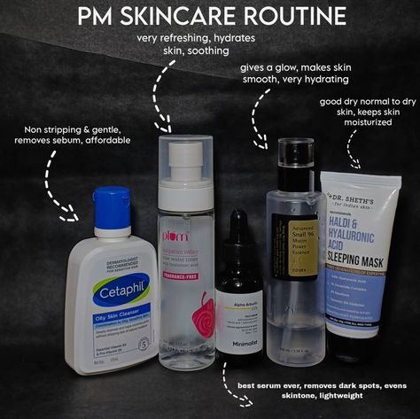 Night Time Skin Care Routine Order, Night Skin Care Routine Aesthetic, India Skincare, Night Routine Skincare, Pm Skincare Routine, Night Time Skincare Routine, Pm Skincare, Face Lightening, Night Skincare Routine