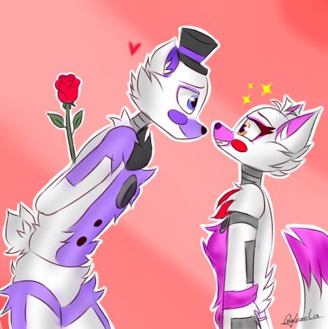 Ft Foxy X Ft Freddy, Funtime Foxy X Funtime Freddy, Funtime Freddy X Funtime Foxy, Freddy X Foxy, Funtime Frexy, Ft Freddy, Ft Foxy, Human Drawings, Cute Fnaf