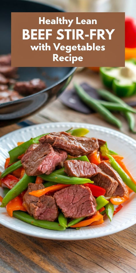 This Healthy Lean Beef Stir-Fry with Vegetables is a quick and nutritious meal packed with protein and fresh veggies. A flavorful, light dish that’s perfect for busy weeknights! Lean And Green Ground Beef Recipes, Lean Protein And Veggie Meals, Beef Cubes Recipe, Protein And Veggie Meals, Beef And Cabbage Stir Fry, Beef Cubes, Cabbage Stir Fry, Healthy Beef, Beef And Cabbage