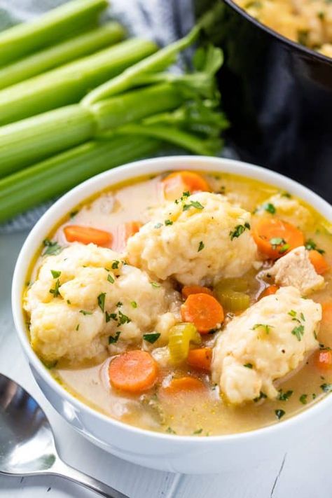 Old Fashioned Chicken And Dumplings Recipe, Old Fashioned Chicken And Dumplings, Chicken And Dumpling Soup, Chicken N Dumplings, Chicken Dumpling Soup, Chicken Dumplings Recipe, Chicken And Dumplings Recipe, Homemade Chicken And Dumplings, Dumpling Soup