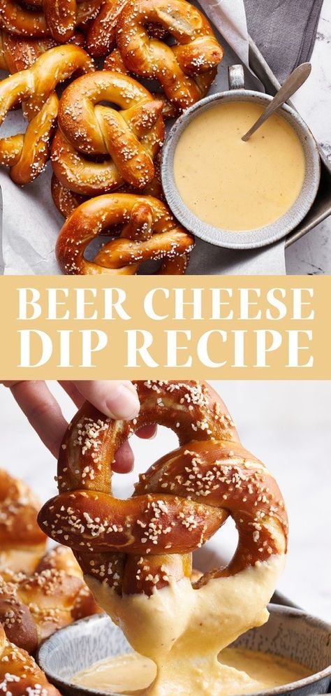 Easy Beer Cheese, Beer Cheese Recipe, Beer Cheese Dip Recipe, Beer Cheese Sauce, Pretzel Recipe, Cheese Dip Recipe, Cheesy Appetizer, Beer Cheese Dip, Cheese Dip Recipes