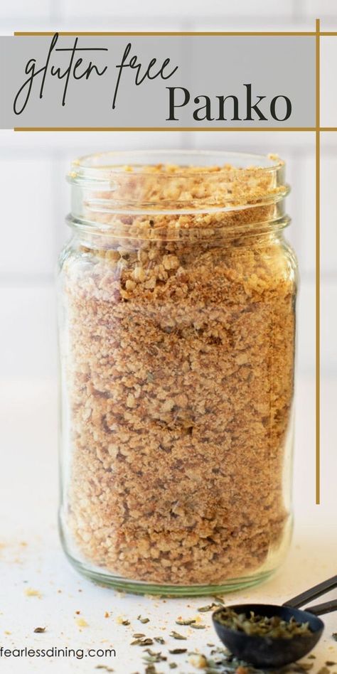 Gluten Free Bread Crumbs Recipe, Make Gluten Free Bread, Gluten Free Bread Pudding, Panko Recipes, Homemade Gluten Free Bread, Bread Crumbs Recipe, Gluten Free Panko, Gluten Free Bread Crumbs, Gluten Free Recipes Bread