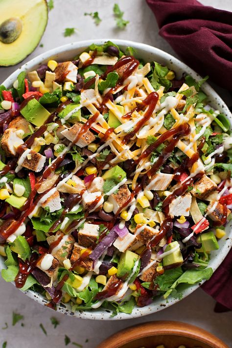 Bound Salad, Bbq Chicken Salad Recipe, Chicken Salad Chick, Coleslaw Recipes, Healthy Coleslaw, Life Made Simple, Smoked Bbq, Bbq Salads, Bacon Dip