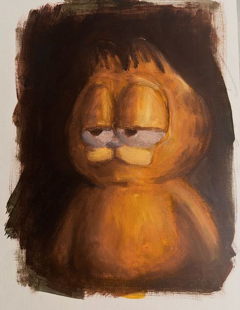 Fat Orange Cat, Garfield Pictures, Garfield Images, Garfield Cat, Arte Peculiar, Arte 8 Bits, Orange Cat, Sketchbook Art Inspiration, Art Block