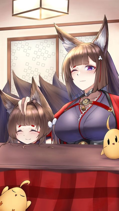 Azur Lane Amagi, Wall Text, Art Rules, Violet Eyes, Fox Ears, Fox Girl, Azur Lane, Japanese Outfits, Picture Search