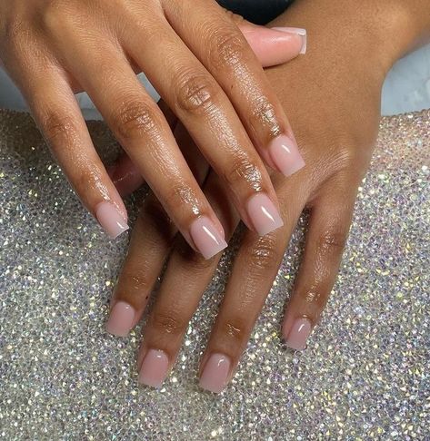 L Nails, Natural Nails Manicure, Overlay Nails, Lilac Nails, Acrylic Toe Nails, Girly Acrylic Nails, Work Nails, Short Square Acrylic Nails, Nails Spa