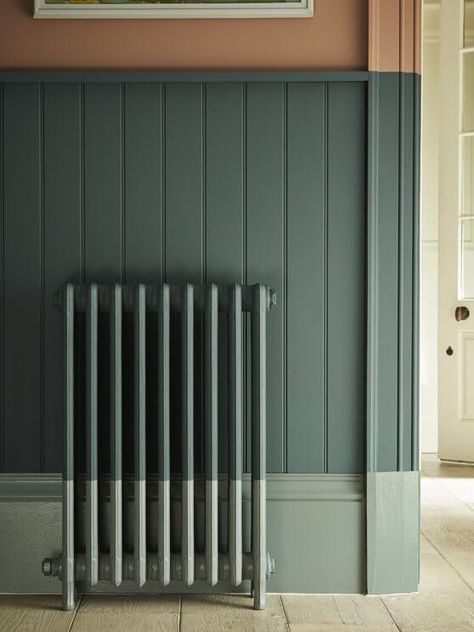 How to Paint a Radiator: Tips and Tricks | Little Greene Painted Window Recess, How To Paint Radiators, Old Radiator Ideas, Painting A Radiator, Radiator Painting, Painting Radiators, Vintage Radiator, Interior Paint Finishes, Painted Radiator