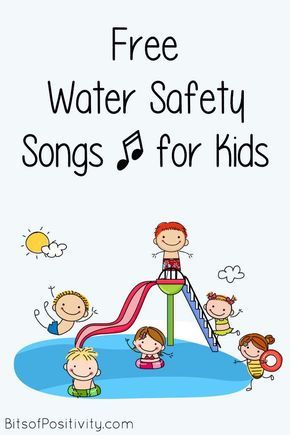 Free water safety song videos for kids at a variety of ages; non-scary songs to help prevent drownings - Bits of Positivity #preparedness #watersafety #safety #summer Water Safety Activities, Scary Songs, Safety Crafts, Swimming Safety, Summer Safety, Safety Week, Songs For Kids, Summer Preschool, Pool Safety