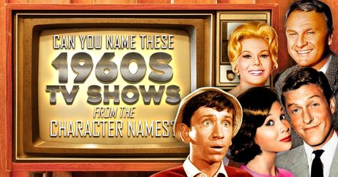 How well do you remember the groovy characters from '60s TV? Take a walk down memory lane and find out now! 70s Memories, 60s Tv Shows, 1960s Tv Shows, Tv Trivia, 60s Tv, 1970s Tv Shows, Popular Tv Shows, Childhood Memories 70s, Fun Quiz