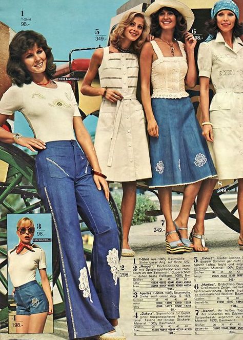 70's summer 70s Summer Fashion, 70s Mode, 70s Summer, Fashion 1970s, Outfits 70s, 60s 70s Fashion, Fashion 70s, 70s Women, Robes Vintage