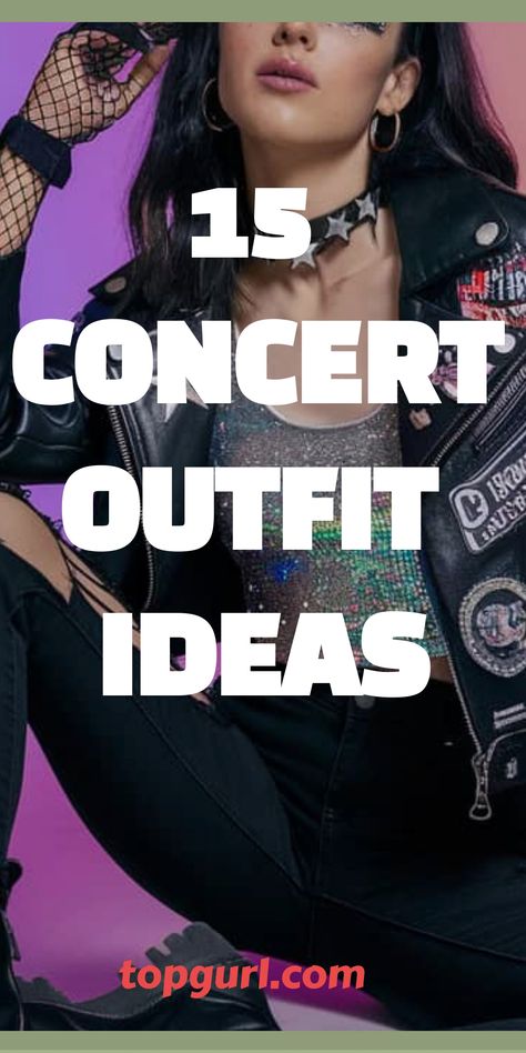 Get inspired with these concert outfit ideas that will make you shine in the crowd, whether you’re rocking out or chilling to the beats. Nas Concert Outfit, Incubus Concert Outfit Ideas, Niko Moon Concert Outfit, Carin Leon Concert Outfit Ideas Women, Air Supply Concert Outfit, The Struts Concert Outfit, Billy Idol Concert Outfit, Rob Zombie Concert Outfit Ideas, 311 Concert Outfit