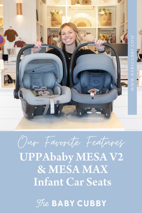 Video: UPPAbaby MESA V2 and MESA Max Quick Review - Our FAVORITE Features! Uppababy Mesa V2, Strollers And Car Seats, Uppababy Mesa, Cubbies, Always Be, Baby Car Seats, Stroller, Car Seats, Most Popular