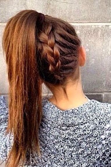 Easy Hairstyles For School, Fashion Professional, School Hair, Fishtail Braid, Back To School Hairstyles, Teen Hairstyles, Short Hairstyle, Long Hairstyles, Hairstyles For School