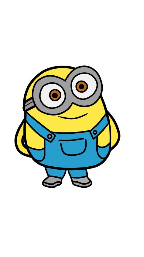 #minion #bob #yellow #character #cute #despicableme #procreate Cartoon Characters Minions, Easy Minion Drawings, Yellow Characters Cartoon, Small Cartoon Characters, Minions Drawing, Minion Cartoon, Minions Animation, Bob Minion, Easy Cartoon Characters