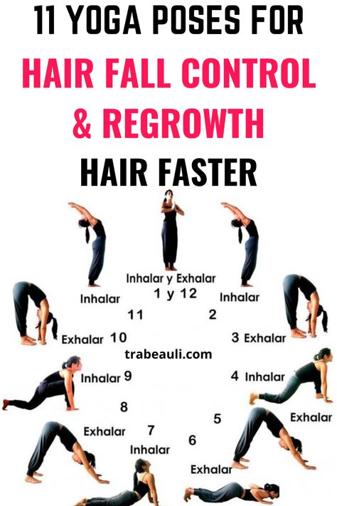 Exercise For Hair Growth Yoga Poses, Hair Fall Exercise, Yoga For Healthy Hair, Yoga For Skin And Hair, Yoga For Hair Fall Control, Exercise For Hair Growth, Yoga For Healthy Skin, Hair Growth Exercise, Yoga For Hair Growth